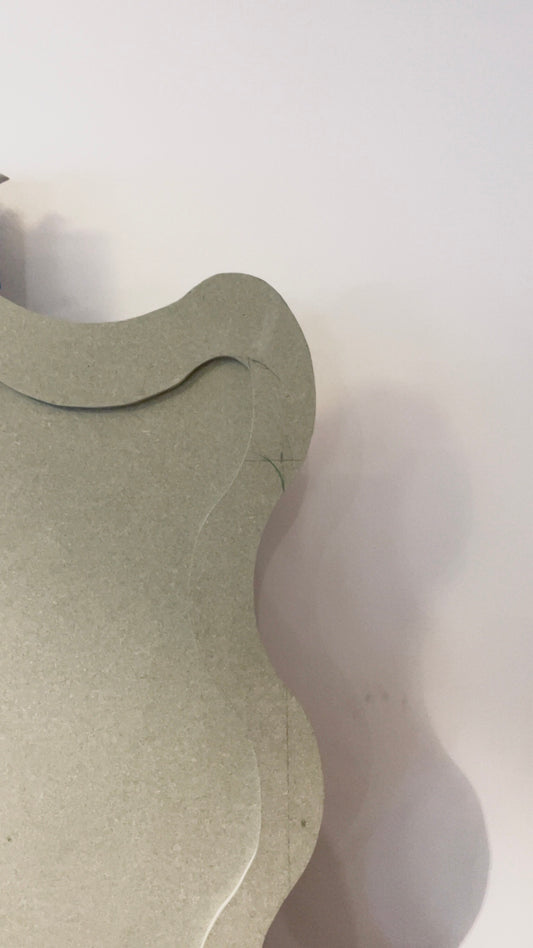 Wavy Raised Sailboard