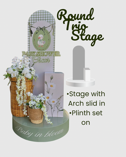 Round Stage Set