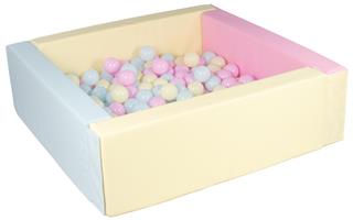 Ball Pit with 200 Balls - Pastel Trio