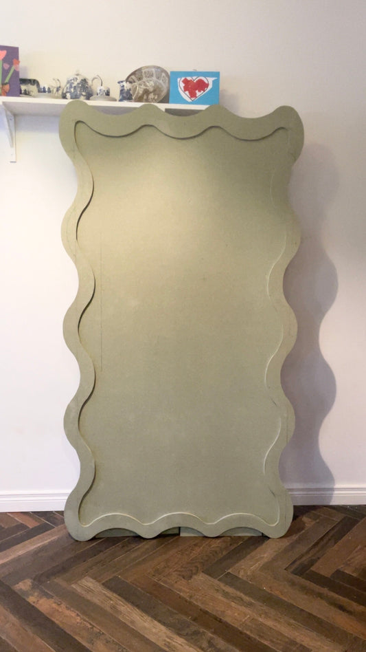Wavy Raised Sailboard