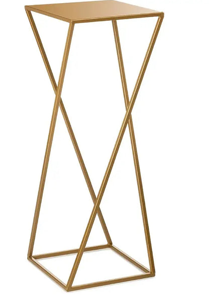 Gold Geometric Plinth