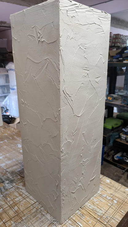 Cement Textured Plinth