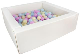 Ball Pit with 200 Balls - White