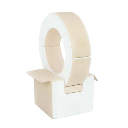 Hoop & Cube Only - Beige