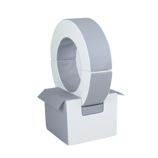 Hoop & Cube Only - Grey