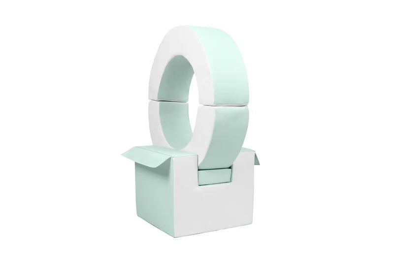 Hoop & Cube Only - Mint