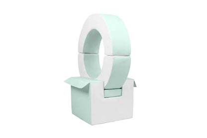 Hoop & Cube Only - Mint