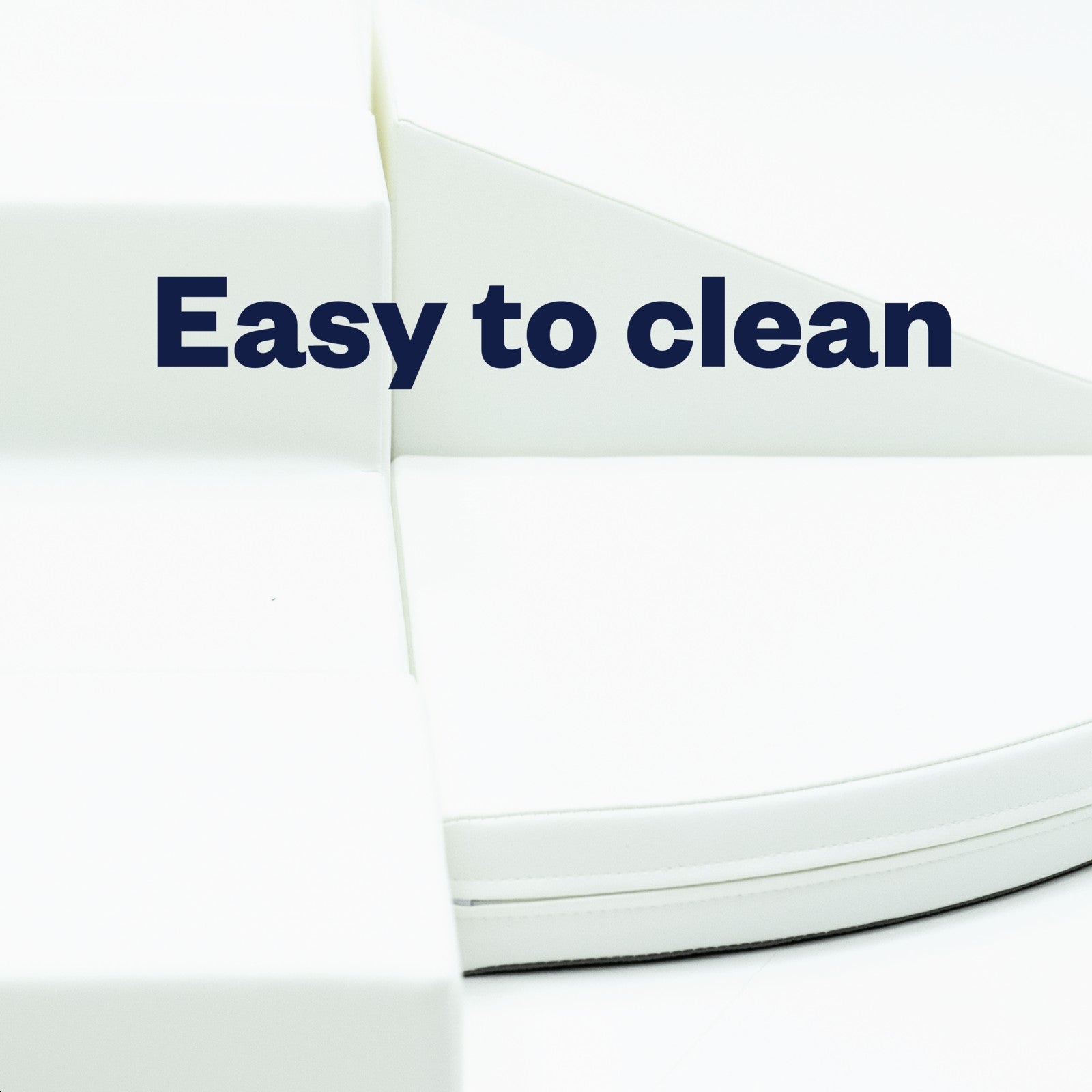 Soft Play 5 Foam Block Set - White Corner Climber