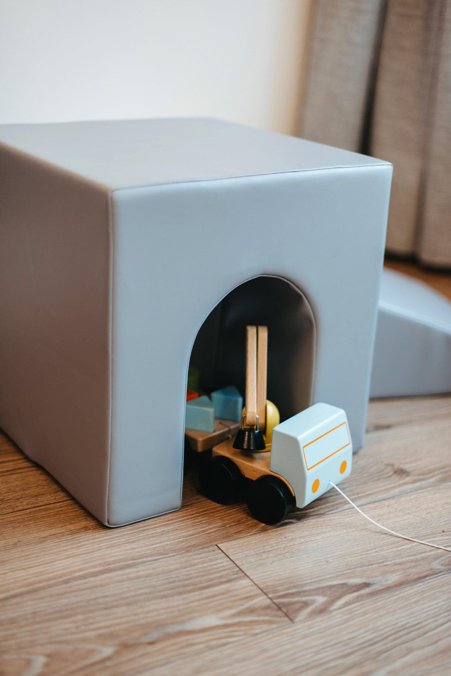 Soft Play 10 Foam Block Set - Grey & White Creativity