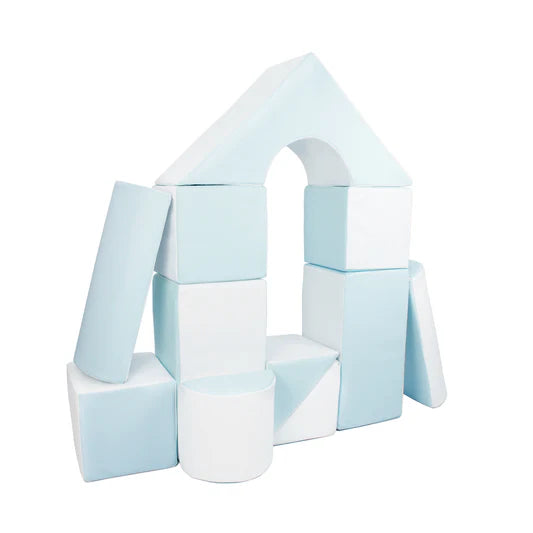 Maxi Castle Blocks - Pastel Blue