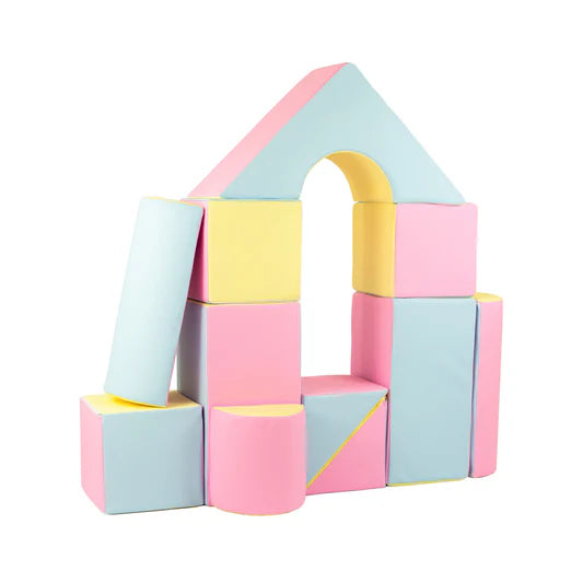 Maxi Castle Blocks - Pastel Trio