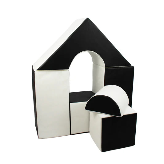 Midi Castle Blocks - Black