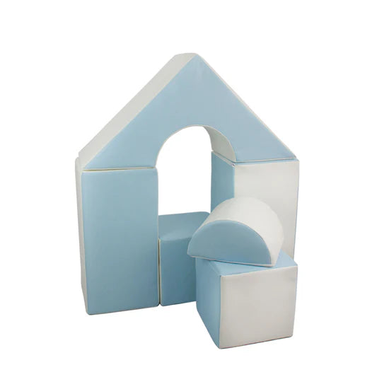 Midi Castle Blocks - Pastel Pink