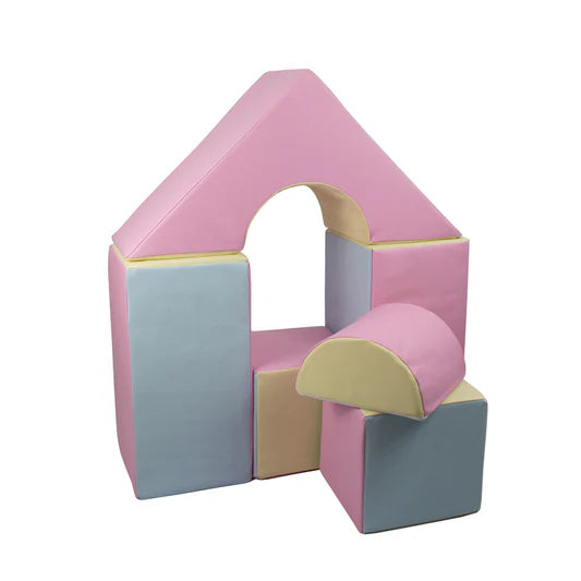 Midi Castle Blocks - Pastel Trio