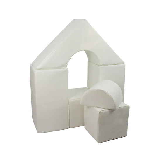 Midi Castle Blocks - White