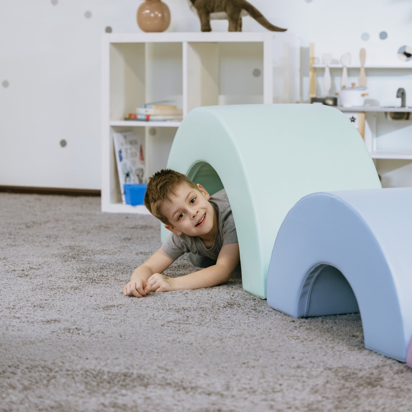 Montessori Soft Play Set - Rainbow