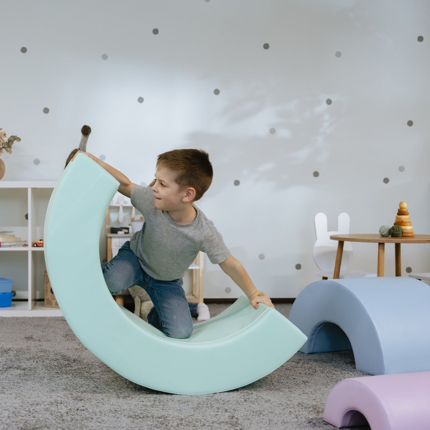 Montessori Soft Play Set - Rainbow