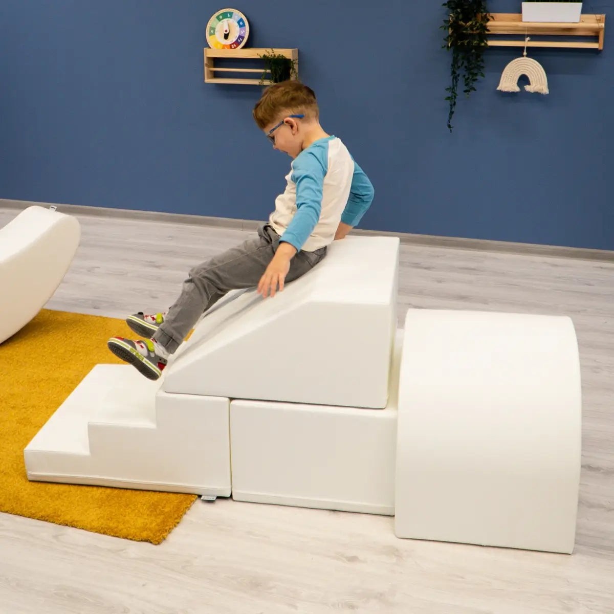 Soft Play Set Tunnel - White