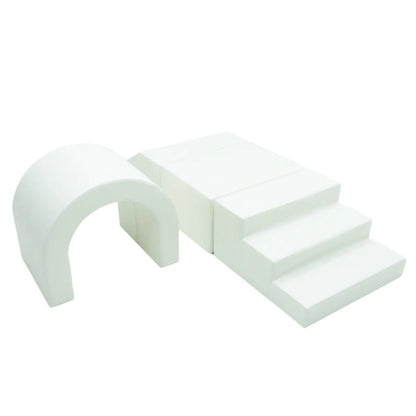 Soft Play Set Tunnel - White