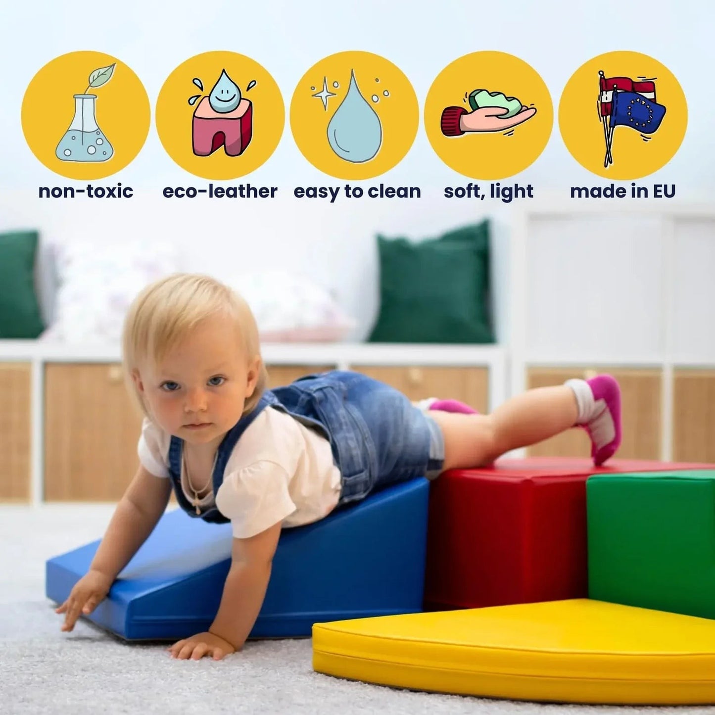 Soft Play Rocking Toy - White Banana