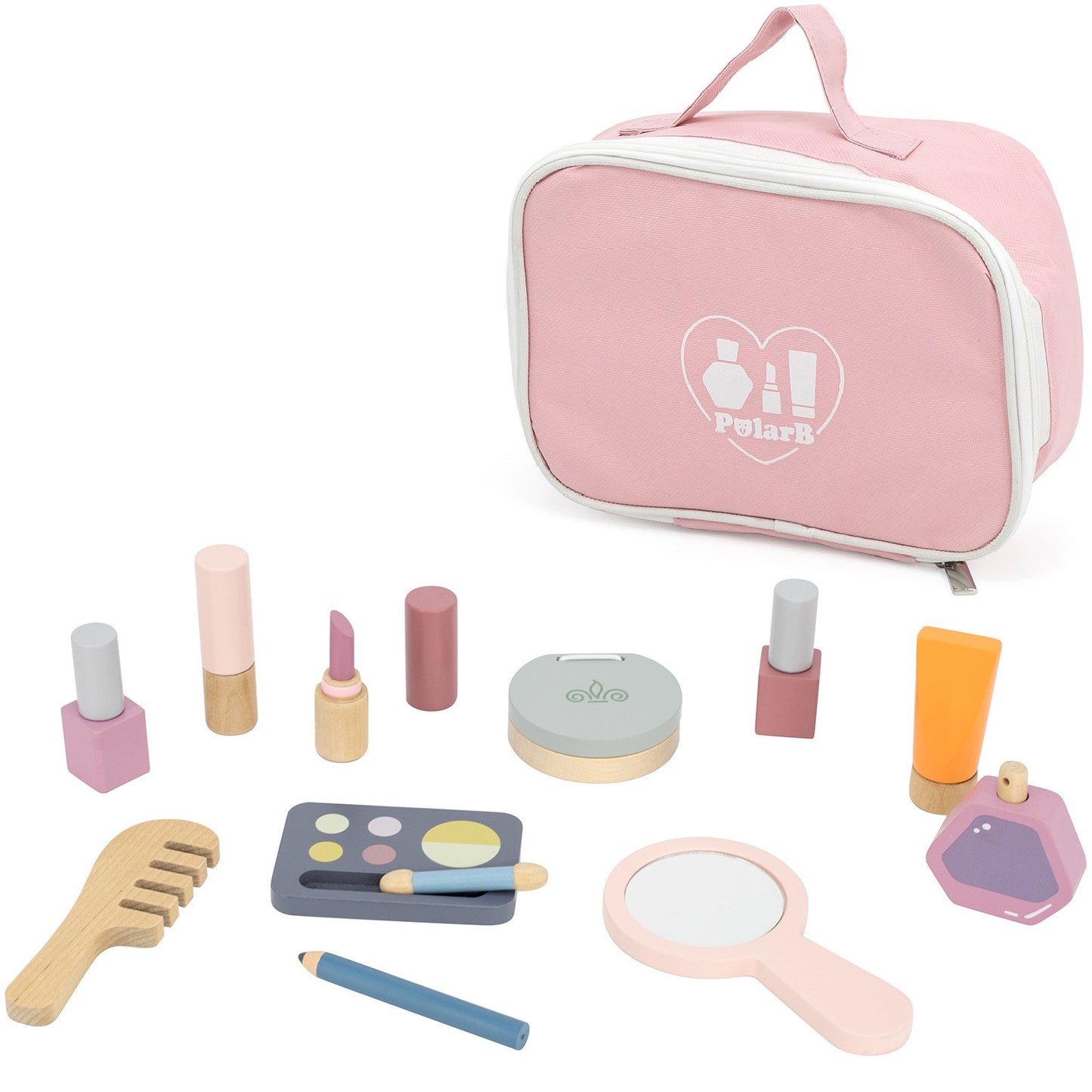 Wooden Makeup Set